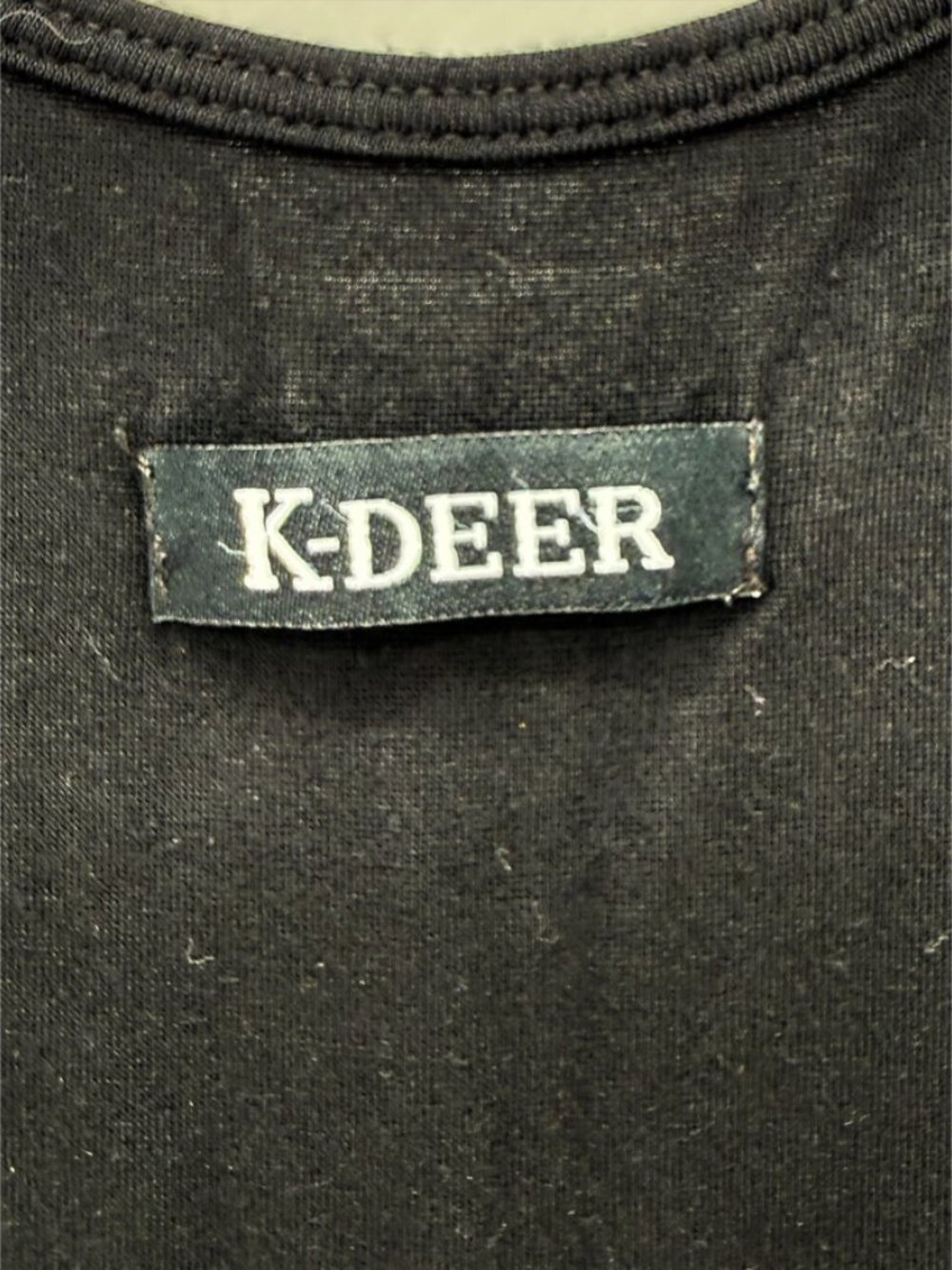 K-DEER Hero Tank Yoga Open Back Gym Black S - Picture 6 of 7